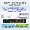 IODATA Intelligent Switch 8 Port L2 Certification Compatible Japanese Manufacturer IEEE802.1X BSH-G08MB