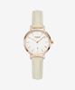 [SAINT SCOTT LONDON] SAINT SCOTT LONDON Часы Nova Date с кожаным ремешком - Кремовые ST5503RSBE