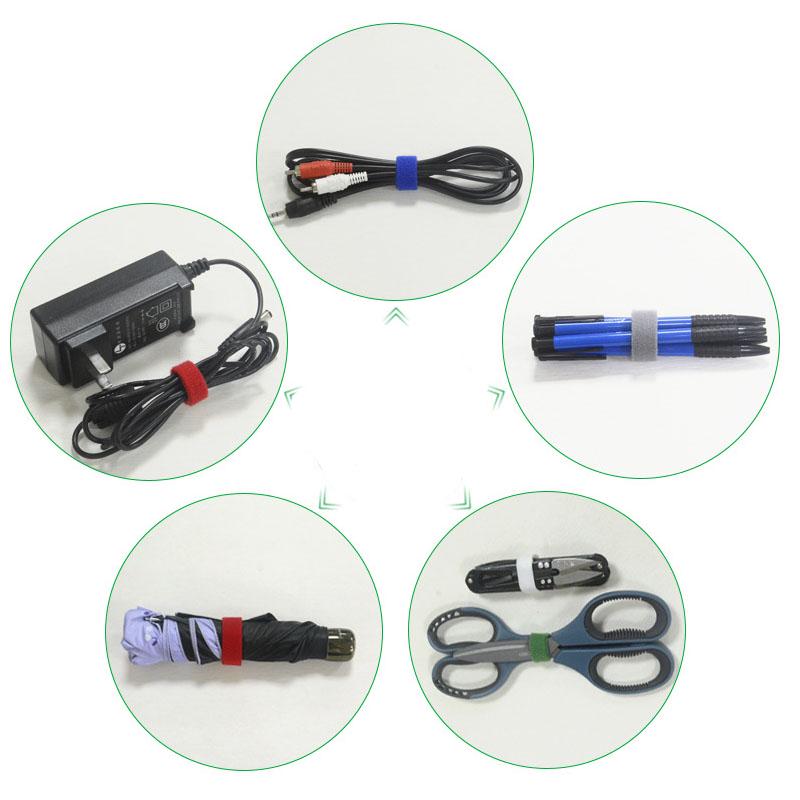 Пара липучек для передачи данных, отделка кабеля для зарядки, ремень для хранения, ремень для хранения, ремешок на липучке, тип T, на липучках