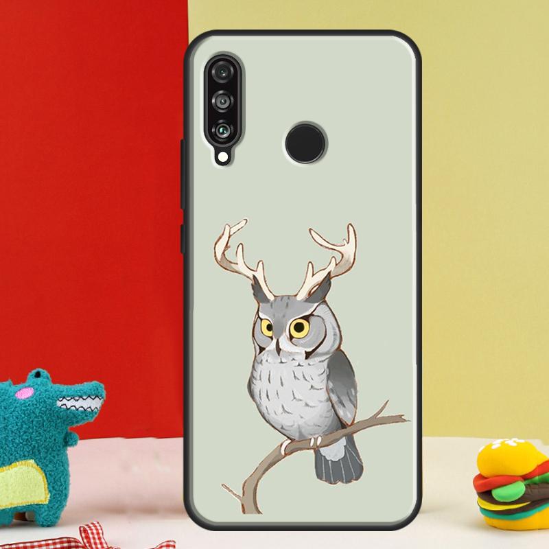 Модный мультяшный филин для Huawei Nova 5T 9 10 SE 12i 12s 11i Y91 Y90 Y60 Y70 Y72 Y61 P60 P30 Pro P20 P40 Lite Чехол