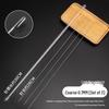 Side Opening Stainless Steel Beading Needle for Stringing Crystals and Pearls
