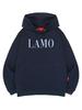 Худи с логотипом Lamo Унисекс Большие размеры M~4XL (Тип А)