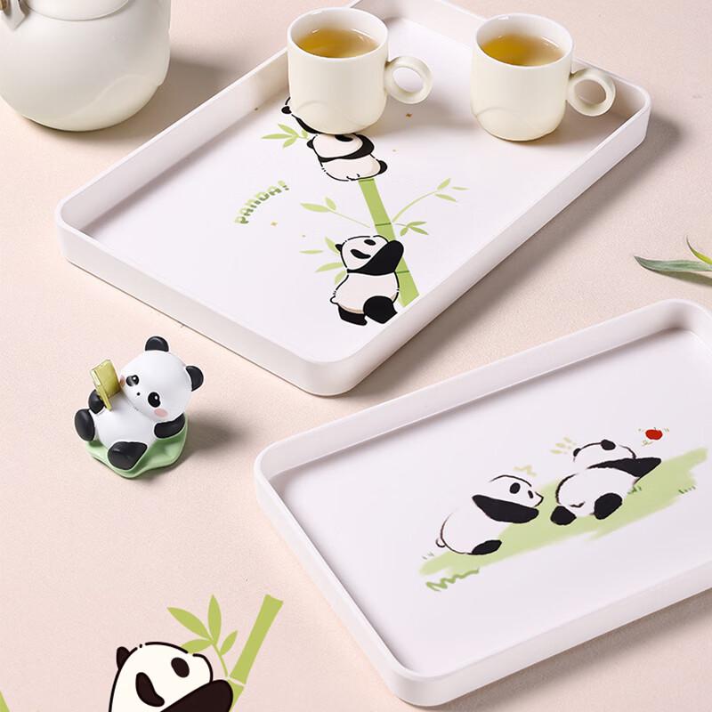 Меламиновый поднос для подачи SHALL Panda Diary