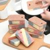 Newest Multi-color Wood Pulp Cotton Dishwashing Sponge with Magic Cleaning Ability - Available In 1/5/10 Pieces