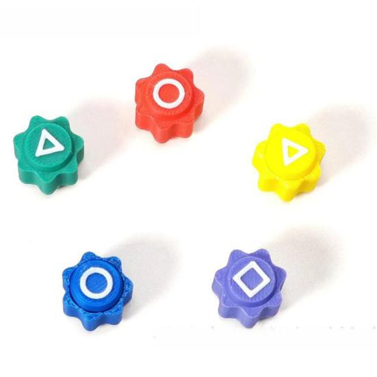 5/10 шт. Корейская традиционная игра по ловле камней, тренировка координации рук и глаз, игрушки для детей и взрослых, напечатанные на 3D-принтере, для ловли камней