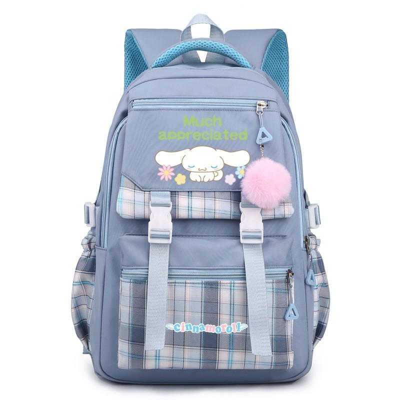Japanese Anime Style Youth Backpack Students - Large Capacity School Bag With Laptop Sleeve Zippered Pockets