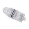 Deep Drop Fishing Light Transparent Plastic AA Battery Powered LED Fishing Light for Trolling Sea Freshwater Blue