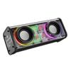 DESHUN Transparent RGB Bluetooth Speaker with Super Bass