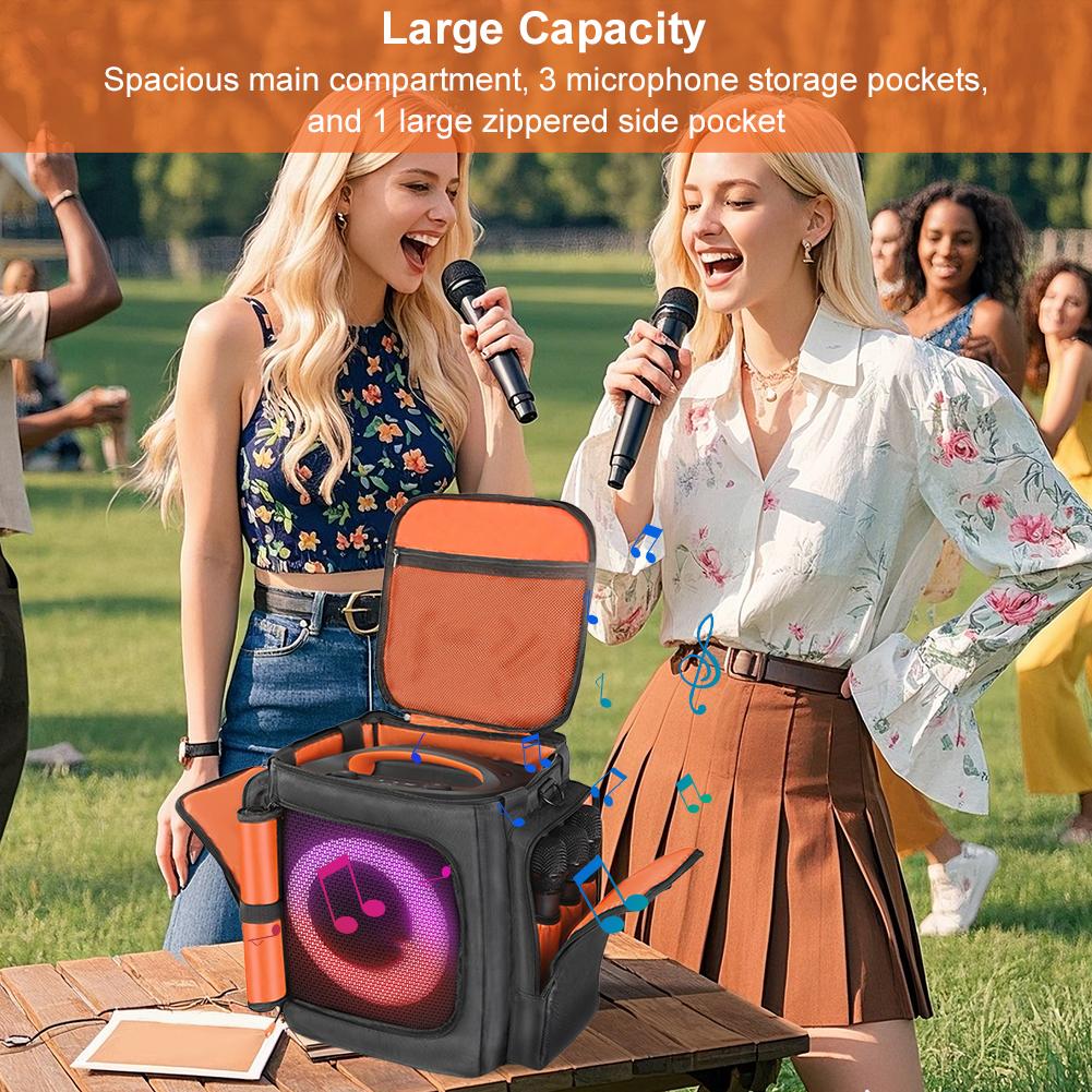 For JBL Partybox Encore Essential 2 Protective Case Outdoor Speaker Dust Case Double-Sided Portable Speaker Storage Bag