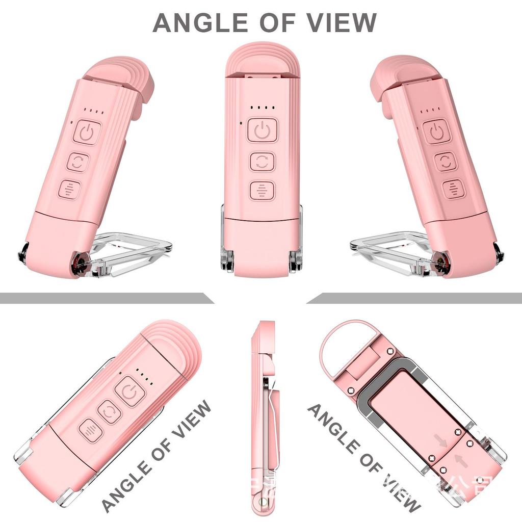 USB Rechargeable LED Book Light: Portable, Eye-Friendly Clip-On for Night Reading