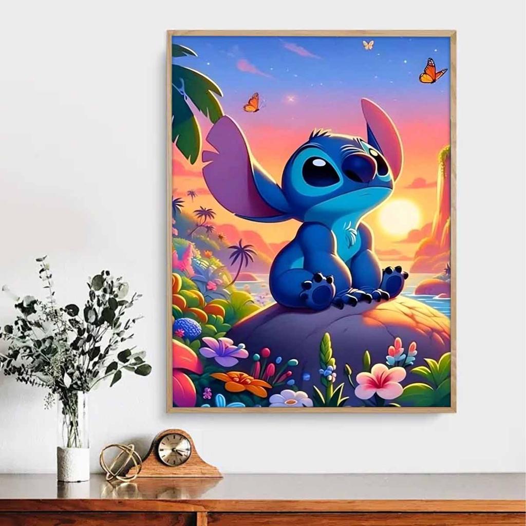 Full Round Diamond Painting Stitch On The Stone Art Rhinestone Picture Mosaic DIY 5D Cross Stitch Embroidery Home Decoration