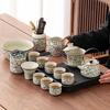 Чайный набор в стиле Ру с цветочным гайванью для кунг-фу