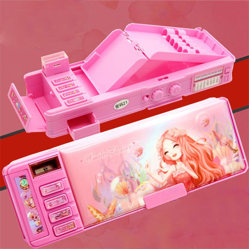 Пенал Пароль Пенал Единорог Kawaii Пеналы Многофункциональный Пенал Корейская Школьная Канцелярия