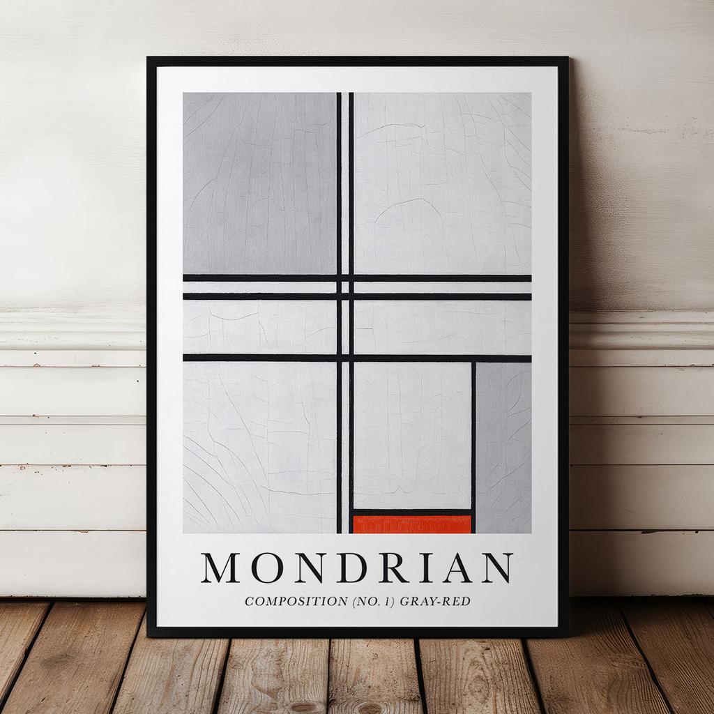 Плакат Мондриан картины репродукции