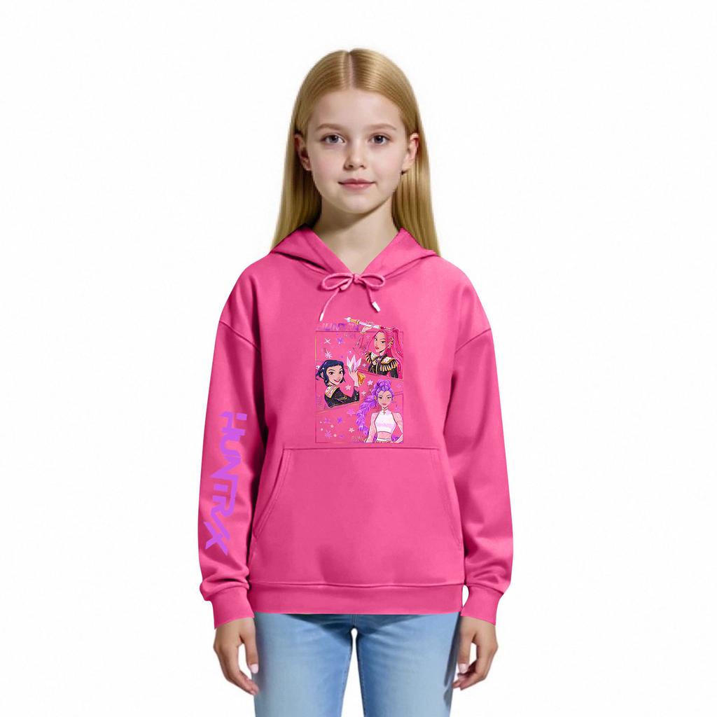 Children's Hoodie Boys And Girls Fashion Printed Long-sleeved Hoodie
