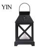 Portable Decorative Lamp Lantern with LED Candle, Battery Operated Flickering Flame Lamp, Vintage Bedside Night Light for Kids Hanging Lanterns,