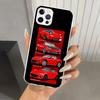 JDM Машина MX5 Милый Чехол для Телефона для Iphone 17 Air 16 15 Plus 14 13 Mini 12 11 Pro Max 16E 7 8 SE 2020 Мягкий Чехол Печатный Корпус 17 Air