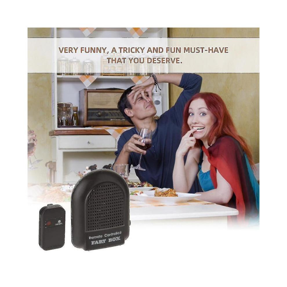 2023 New Funny Fart Machine with Remote, Fart Machine Prank Pocket Size April Fools" Day A