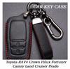 Новый чехол для ключа-пульта для автомобиля Toyota RAV4 Crown Hilux Fortuner Camry Land Cruiser Prado Защитный чехол Аксессуары для брелока