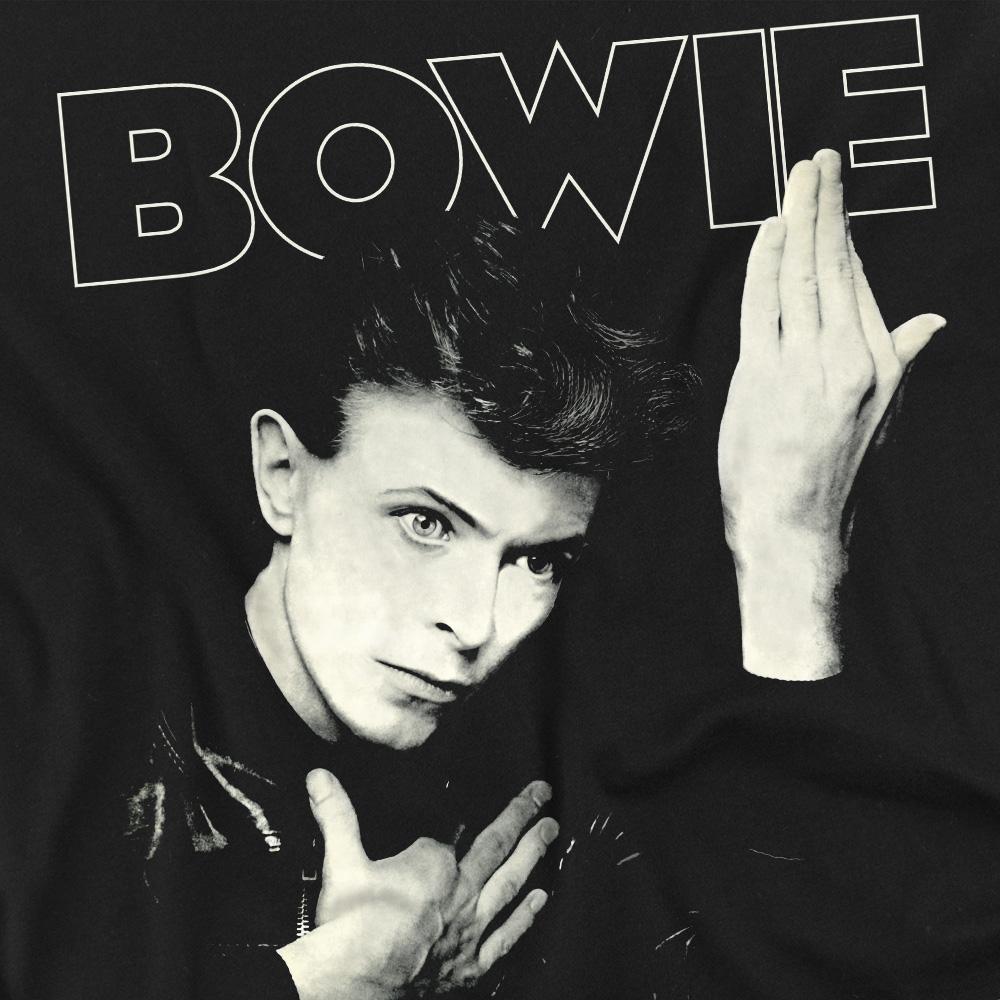 David Bowie Mens Heroes Cover T-Shirt