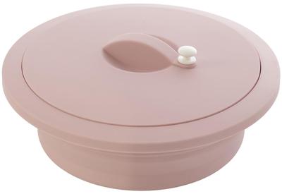 Ishigaki Delish Life Складная силиконовая кастрюля COOK Простая в использовании в микроволновой печи Экономящая время плита Приготовление блюд на пару Приготовление риса Рецепт пасты в комплекте Круглая