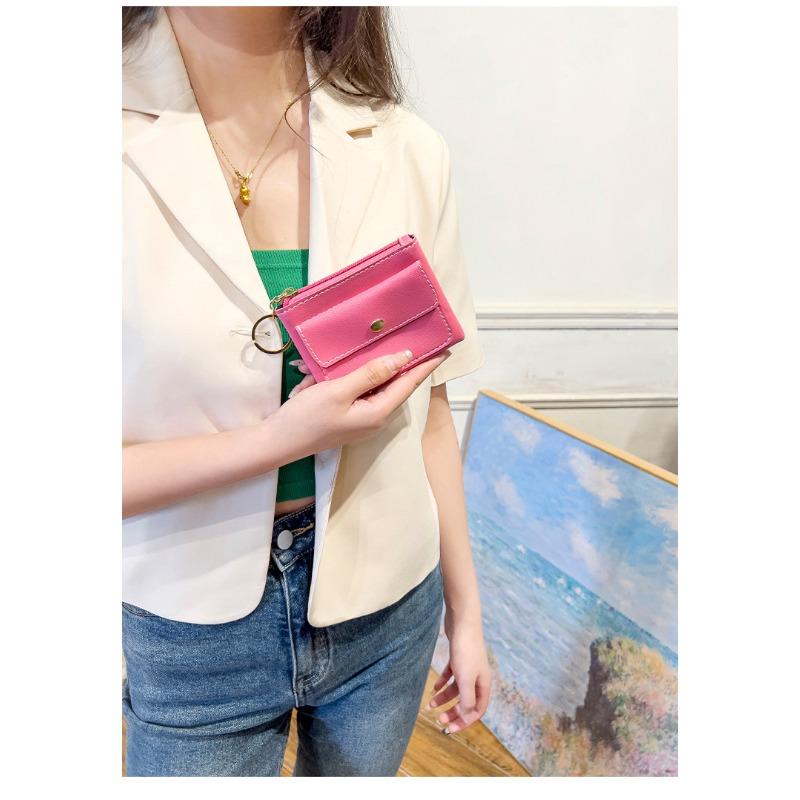 Fresh Everything Key Bag Small Coin Purse Ladies Mouth Red Packet