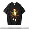 Naruto Trendy Brand Black Childrens Tshirt Summer New Anime Peripheral Printed Parent Child Wear Pure Cotton Fashion Tshirt