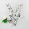 12pcs/Lot 3D Hollow Colorful Butterfly Wall Sticker For Children Room Kids Room Decor Wedding Decoration Living Room Bedroom Art