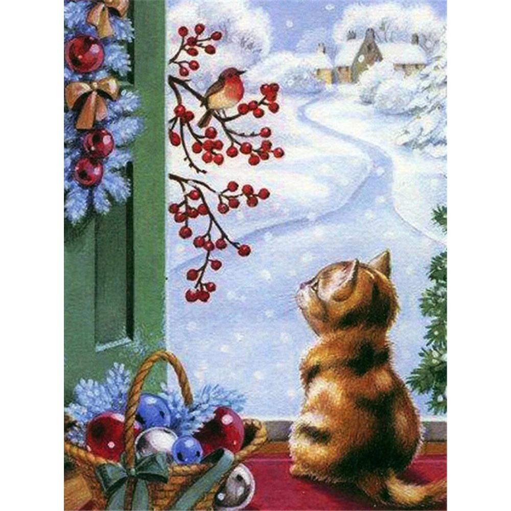 5D DIY Алмазная картина Дети Стразы Картина Новое поступление Алмазная вышивка Мультфильм Мозаика Рождественские украшения