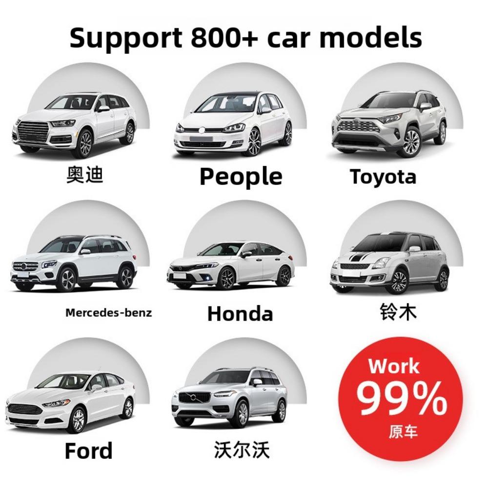 Wireless CarPlay Box Dual Port Auto Adapter for Car Connectivity Fast Transmission