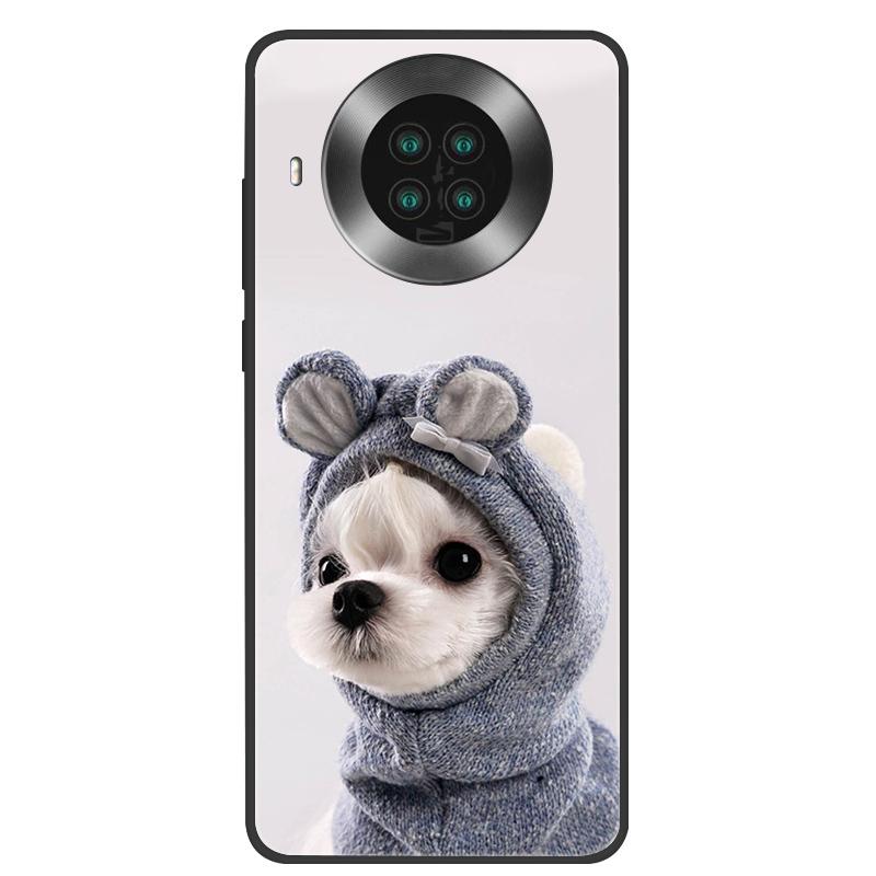 Чехол для Cubot Note 20 Pro Силиконовый с рисунком кота Мягкий черный чехол для Cubot Note20 Pro Чехол-бампер TPU Защитная крышка Note 20Pro Capa
