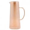 Hestia Ribbed Glass Jug - Champagne