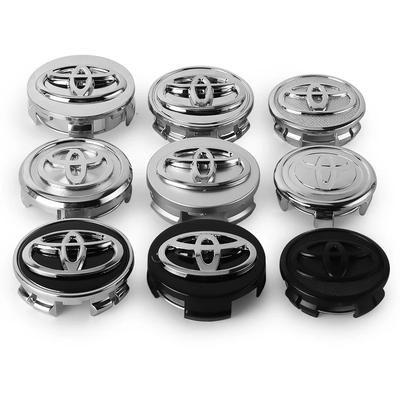 4 шт. 56/62 мм Колпачки ступицы колеса автомобиля Для Yaris Prius Rav4 Land Cruiser Highlander TRD Corolla C-HR Aygo Автоаксессуары