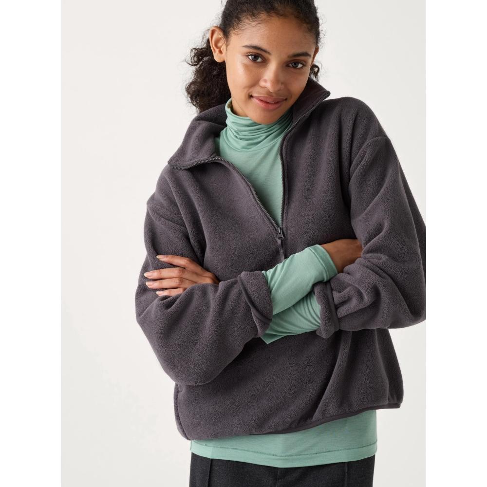 Uniqlo Футболка с высоким воротом HeaTTech Ultra LighT с длинным рукавом 