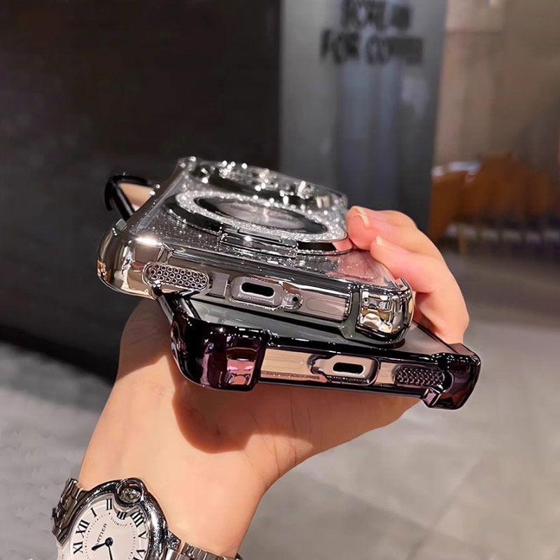Роскошный блестящий четырехгранный чехол для Motorola Signature Moto Edge 70 Ultra 60 Fusion 50 Pro G87 G77 G67 G86 Power Ударопрочный чехол