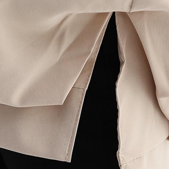 Осенне-весенняя женская куртка с коротким передом, длинной спинкой, разрезом по низу, капюшоном, застежкой-молнией, кардиганом, ветрозащитным пальто для путешествий, кемпинга