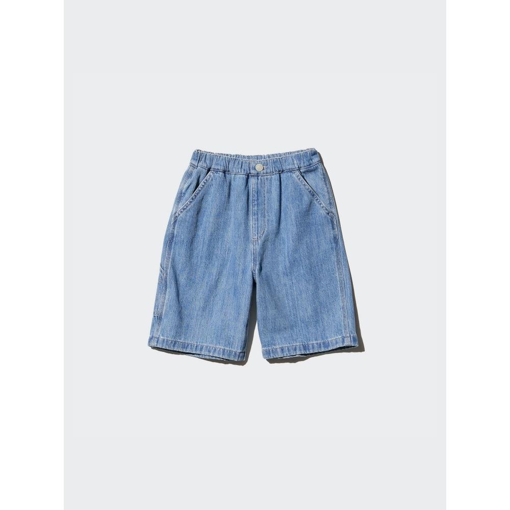 Uniqlo Kids Painter Easy Fiff Pants  Denim 