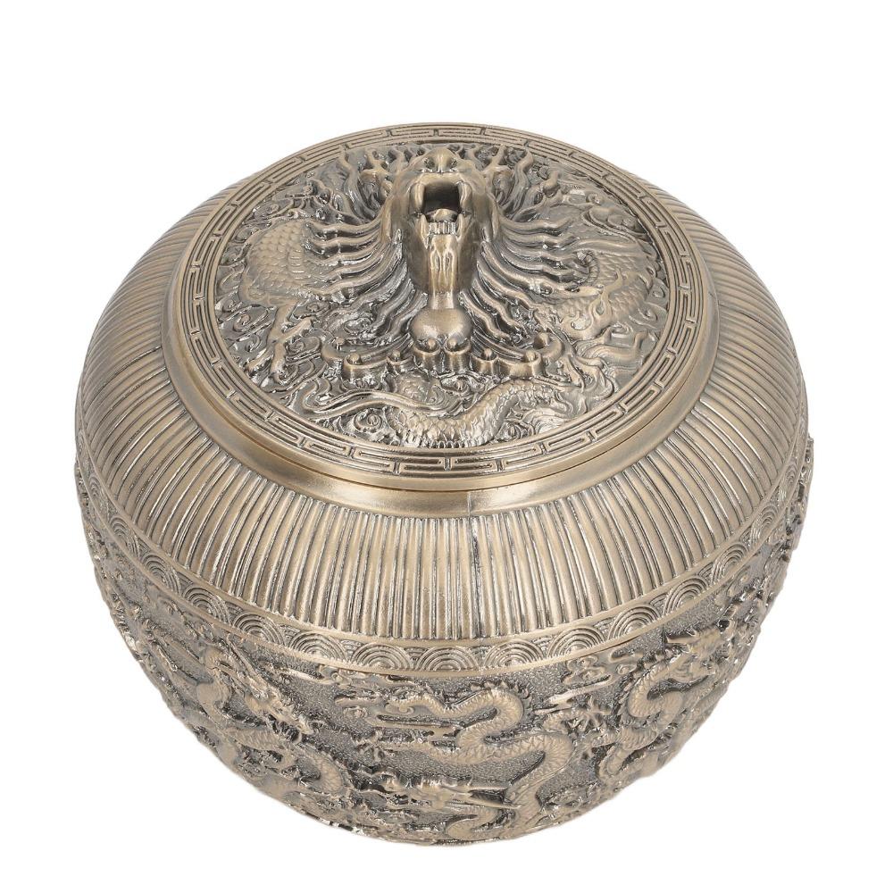 Red Copper Tea Canister Bronze Decorative Tea Jar Decorative Jars Tea Bag Canister For Home Decor