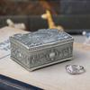 Metal Crafts European Style Retro Jewelry Box Creative High-end Ring Necklace Small Storage Box Gift