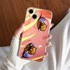 Милый Аниме Девочка с Большими Глазами Чехол для Телефона Для iPhone 17 16 15 14 13 11 12 Pro Max Mini Plus Ударопрочный Прозрачный Мягкий ТПУ