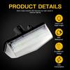 2x подходит для Toyota Prius XW20 XW30 Prius Plus/V Venza Matrix RAV4 для Lexus CT200h Scion tC SMD белые светодиодные фонари номерного знака