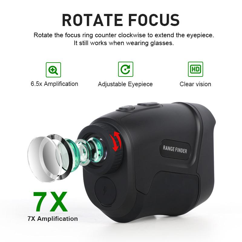 OEM Range Finder 1200m New Version Laser Rangefinder for Hunting and Golf