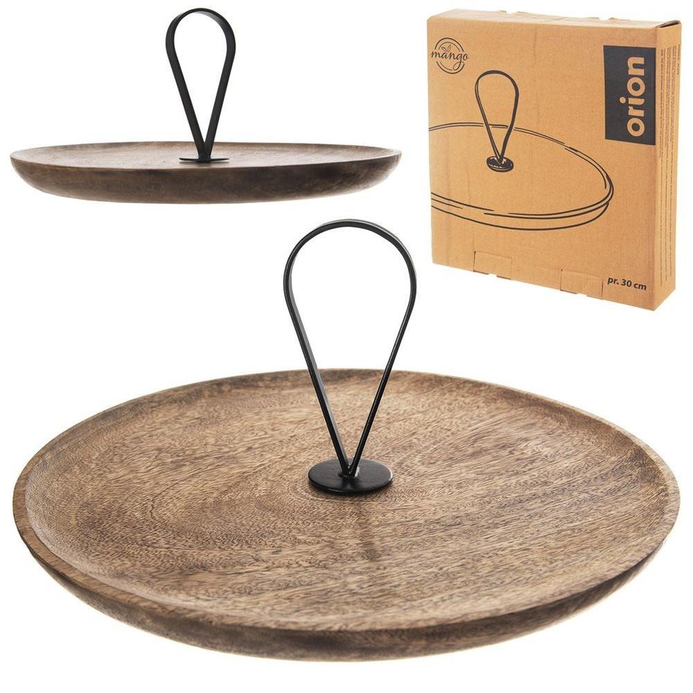 MANGO wooden platter 30.5 cm