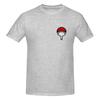 Uchiha Clan Distressed Symbol Japanese Anime Fan Design Minimalist Tshirt Loose Lazy Dark Color Schemes Tee