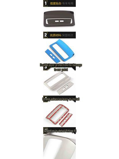 Karoq Rear USB Port & Center Console Charging Socket Decorative Frame