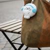 Cartoon Fuzzy Seal Keychain Kawaii Stuffed Doll Pendant Soft Plush Seal Pendant  Christmas Gift