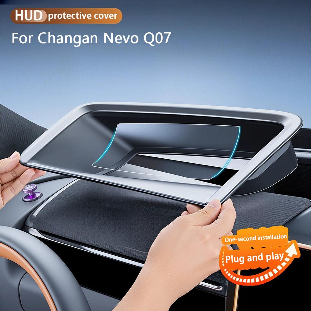 Для Changan Nevo Q07 Автомобильный проекционный дисплей Защитная крышка Панель приборов HUD Защитная крышка Специальные аксессуары для интерьера