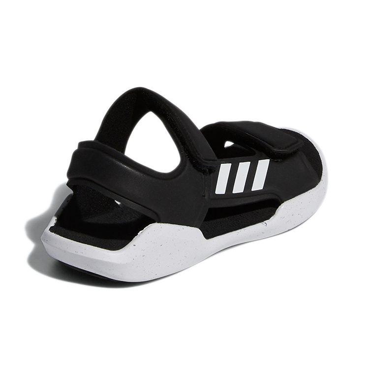 adidas Износостойкие Низкие Детские Сандалии Угольно-Черные Kids' G54798