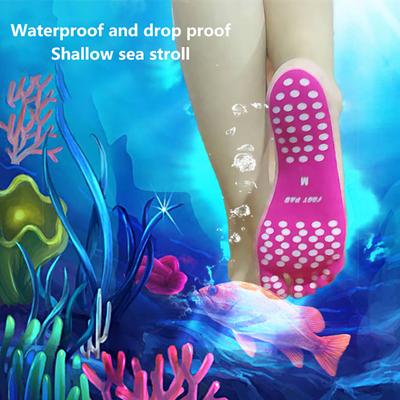Противоскользящие клейкие стельки Нескользящие Стик для босых ног Пляжная обувь Подушечки для ног Наклейка Силикагель Невидимая обувная подкладка Бассейн для плавания