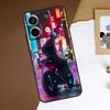 Неоновый чехол для телефона байкера на мотоцикле для Redmi Note 12 13 Pro Plus 9 10 11 Pro 9S 10S 11S 12S Redmi 10C 12C 13C